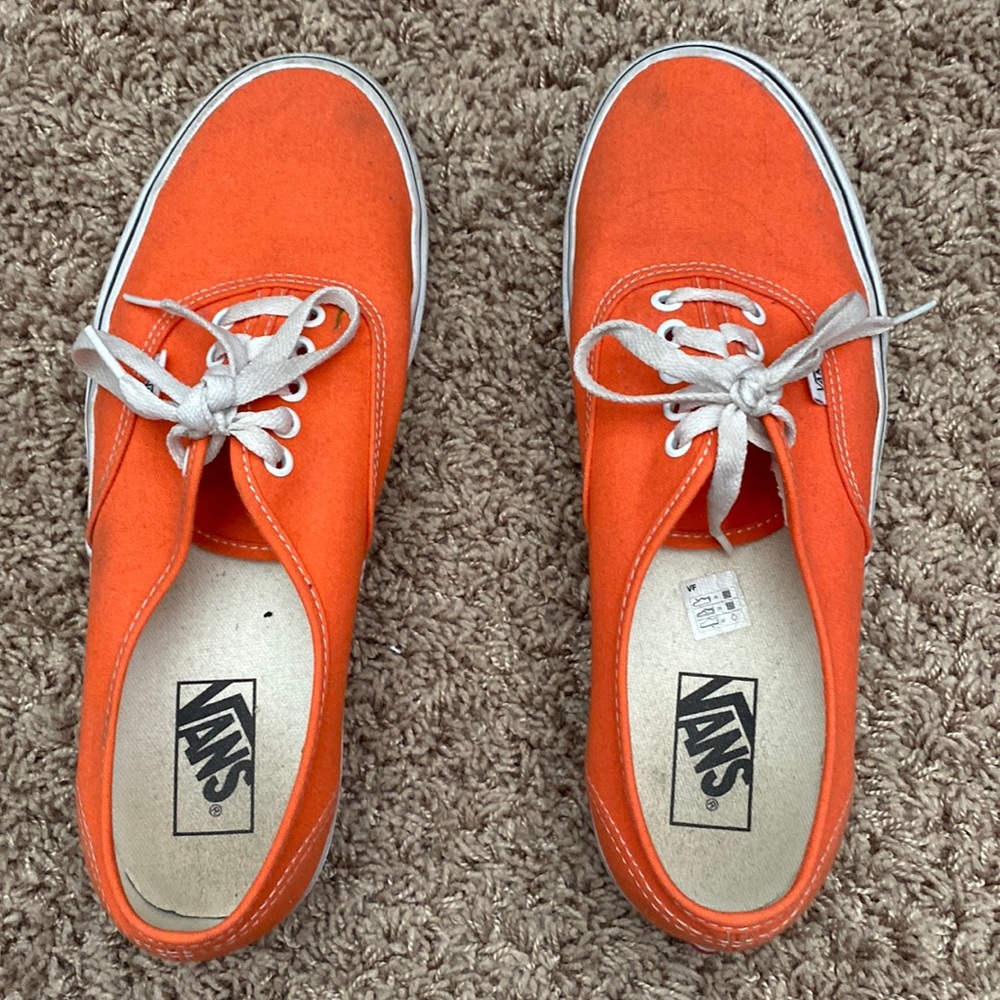 Orange Colorway Vans